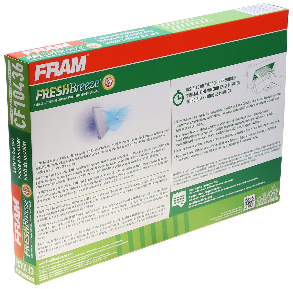 Filtro Habitáculo Reemplaza 1A First Automotive K30423 Para Coche | 888400711