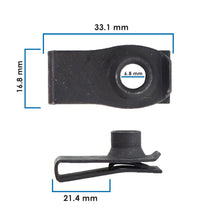 Cargar imagen en el visor de la galería, Clip Tuerca Resorte Manijauto 20110 - Mi Refacción