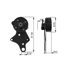 Cargar imagen en el visor de la galería, Polea De Correa De Transmisión De Accesorios Gates 36024