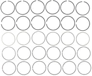 Anillo Pistón Mahle 41856Cp - Mi Refacción