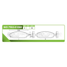 Cargar imagen en el visor de la galería, Balata Bioceramic Bio 7985-D1080 - Mi Refacción
