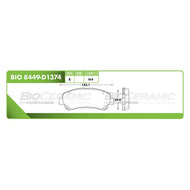Balata Bioceramic Bio 8449-D1374 - Mi Refacción