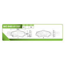 Cargar imagen en el visor de la galería, Balata Bioceramic Bio 8481-D1327 - Mi Refacción