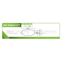 Cargar imagen en el visor de la galería, Balata Bioceramic Bio 8488-D1377 - Mi Refacción