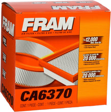 Cargar imagen en el visor de la galería, Filtro Aire Fram Ca6370 - Mi Refacción