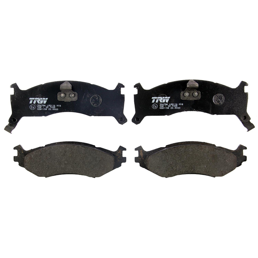 Balata Trw Gdb1158 - Mi Refacción