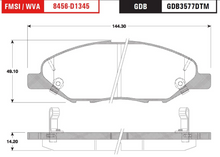 Cargar imagen en el visor de la galería, Balata Trw Gdb3577Dtm - Mi Refacción