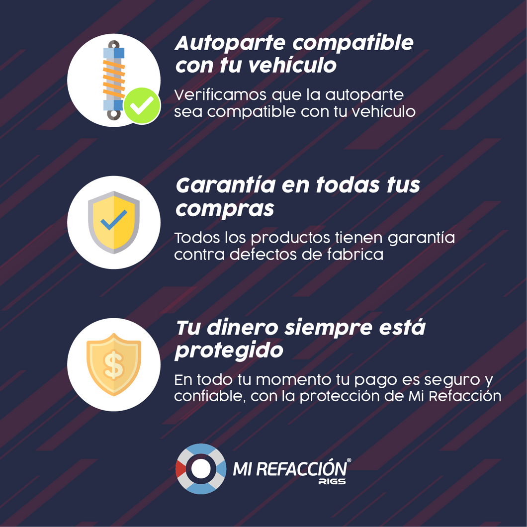 Empaque Tapa Punterías Fraco Vsx-5340216 - Mi Refacción