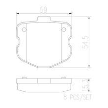 Cargar imagen en el visor de la galería, Balata Brembo P10067N - Mi Refacción
