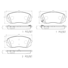 Cargar imagen en el visor de la galería, Balata Brembo P30093N - Mi Refacción