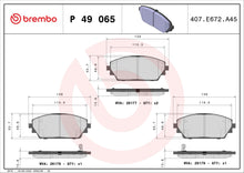 Cargar imagen en el visor de la galería, Balata Brembo P49065 - Mi Refacción