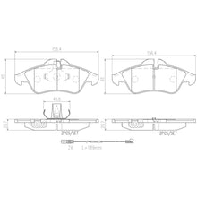 Cargar imagen en el visor de la galería, Balata Brembo P50080N - Mi Refacción