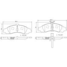 Cargar imagen en el visor de la galería, Balata Brembo P64002N - Mi Refacción
