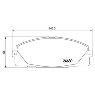 Balata Brembo P83139 - Mi Refacción