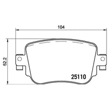 Cargar imagen en el visor de la galería, Balata Brembo P85135X - Mi Refacción