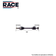 Flecha Homocinética Race Rf-8050 - Mi Refacción
