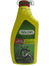 Cargar imagen en el visor de la galería, Aceite Moto 4 Tiempos Rolcar Rolcar-4T-20W50-946Ml - Mi Refacción