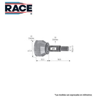 Junta Homocinética Race Rr-9570 - Mi Refacción