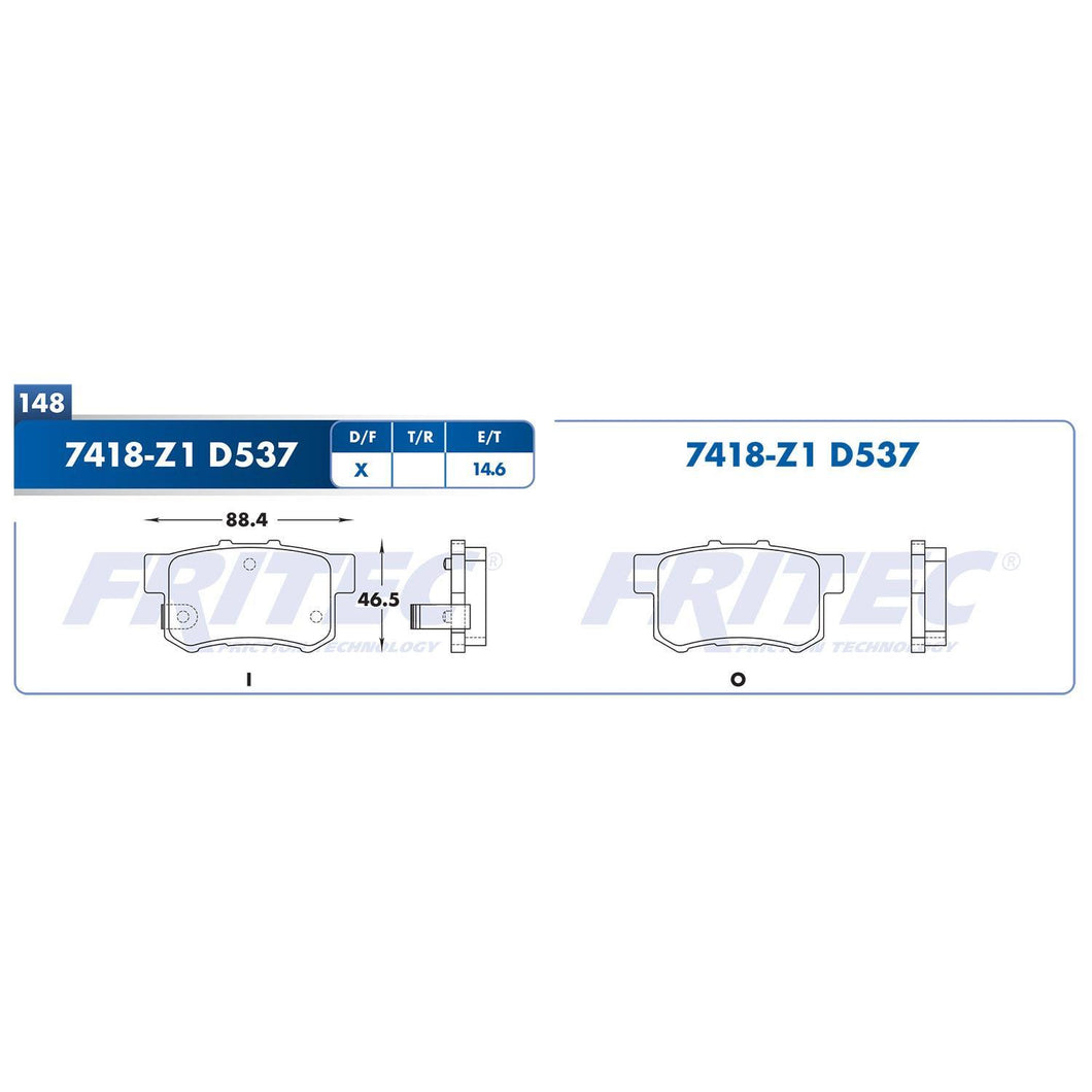 Balata Fritec Spc-7418-Z1