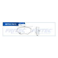 Balata Fritec Spc-88Y0-Z - Mi Refacción