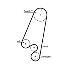 Cargar imagen en el visor de la galería, Banda Tiempo Gates T1502 - Mi Refacción