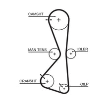 Cargar imagen en el visor de la galería, Banda Tiempo Gates T332 - Mi Refacción