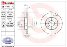 Cargar imagen en el visor de la galería, Disco Freno Brembo 08.4177.10 - Mi Refacción