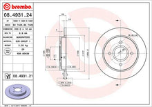 Cargar imagen en el visor de la galería, Disco Freno Brembo 08.4931.21 - Mi Refacción