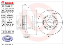 Cargar imagen en el visor de la galería, Disco Freno Brembo 08.5359.11 - Mi Refacción