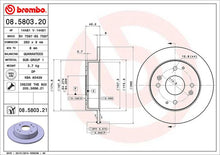 Cargar imagen en el visor de la galería, Disco Freno Brembo 08.5803.20 - Mi Refacción