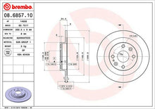 Cargar imagen en el visor de la galería, Disco Freno Brembo 08.6857.10 - Mi Refacción