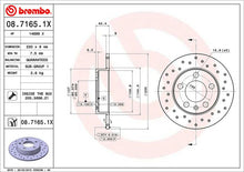 Cargar imagen en el visor de la galería, Disco Freno Brembo 08.7165.1X - Mi Refacción