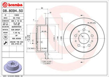 Cargar imagen en el visor de la galería, Disco Freno Brembo 08.8094.50 - Mi Refacción