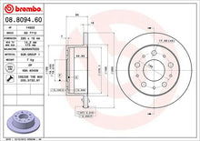 Cargar imagen en el visor de la galería, Disco Freno Brembo 08.8094.60 - Mi Refacción