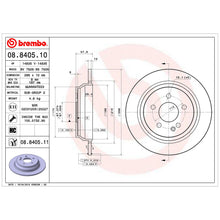 Cargar imagen en el visor de la galería, Disco Freno Brembo 08.8405.11 - Mi Refacción