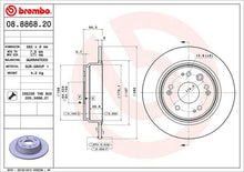 Cargar imagen en el visor de la galería, Disco Freno Brembo 08.8868.20 - Mi Refacción
