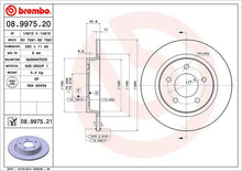 Cargar imagen en el visor de la galería, Disco Freno Brembo 08.9975.20 - Mi Refacción