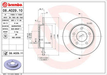 Cargar imagen en el visor de la galería, Disco Freno Brembo 08.A029.11 - Mi Refacción