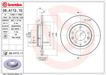 Cargar imagen en el visor de la galería, Disco Freno Brembo 08.A112.11 - Mi Refacción