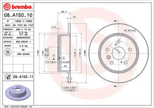 Cargar imagen en el visor de la galería, Disco Freno Brembo 08.A150.11 - Mi Refacción