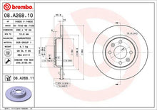Cargar imagen en el visor de la galería, Disco Freno Brembo 08.A268.10 - Mi Refacción