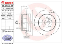 Cargar imagen en el visor de la galería, Disco Freno Brembo 08.A333.10 - Mi Refacción