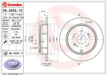 Cargar imagen en el visor de la galería, Disco Freno Brembo 08.A355.11 - Mi Refacción
