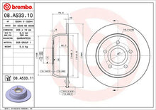 Cargar imagen en el visor de la galería, Disco Freno Brembo 08.A533.10 - Mi Refacción