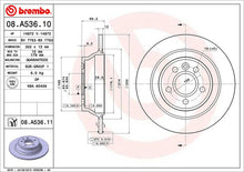 Cargar imagen en el visor de la galería, Disco Freno Brembo 08.A536.11 - Mi Refacción