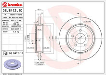 Cargar imagen en el visor de la galería, Disco Freno Brembo 08.B412.10 - Mi Refacción