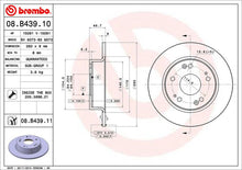 Cargar imagen en el visor de la galería, Disco Freno Brembo 08.B439.11 - Mi Refacción