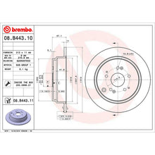 Cargar imagen en el visor de la galería, Disco Freno Brembo 08.B443.10 - Mi Refacción