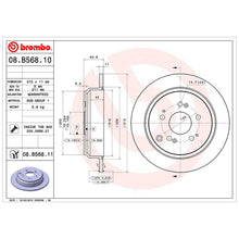 Cargar imagen en el visor de la galería, Disco Freno Brembo 08.B568.11 - Mi Refacción