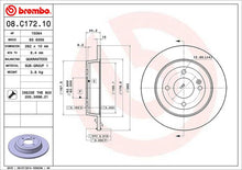 Cargar imagen en el visor de la galería, Disco Freno Brembo 08.C172.10 - Mi Refacción